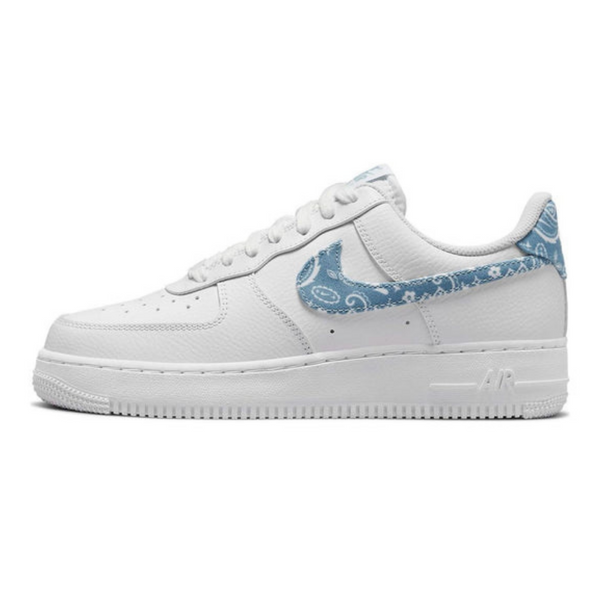 Nike Air Force 1 '07 Essentials 'Blue Paisley'- Streetwear Fashion 950 - levefly.com