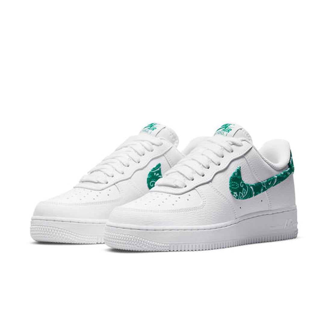 Nike Air Force 1 '07 Essentials 'Green Paisley'- Streetwear Fashion 950 - levefly.com