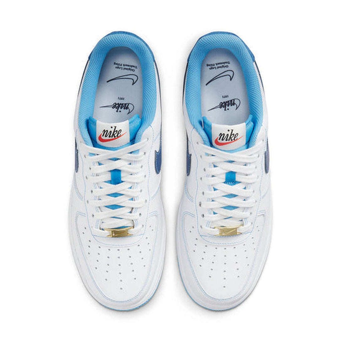 Nike Air Force 1 '07 'First Use - White University Blue'- Streetwear Fashion 950 - levefly.com