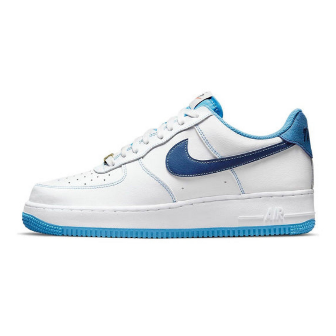 Nike Air Force 1 '07 'First Use - White University Blue'- Streetwear Fashion 950 - levefly.com