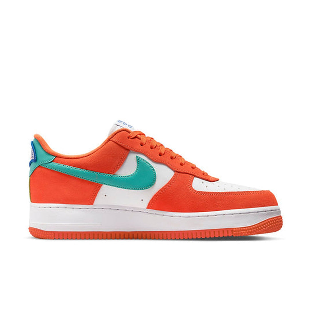 Nike Air Force 1 '07 LV8 'Athletic Club - Rush Orange Washed Teal'- Streetwear Fashion 950 - levefly.com