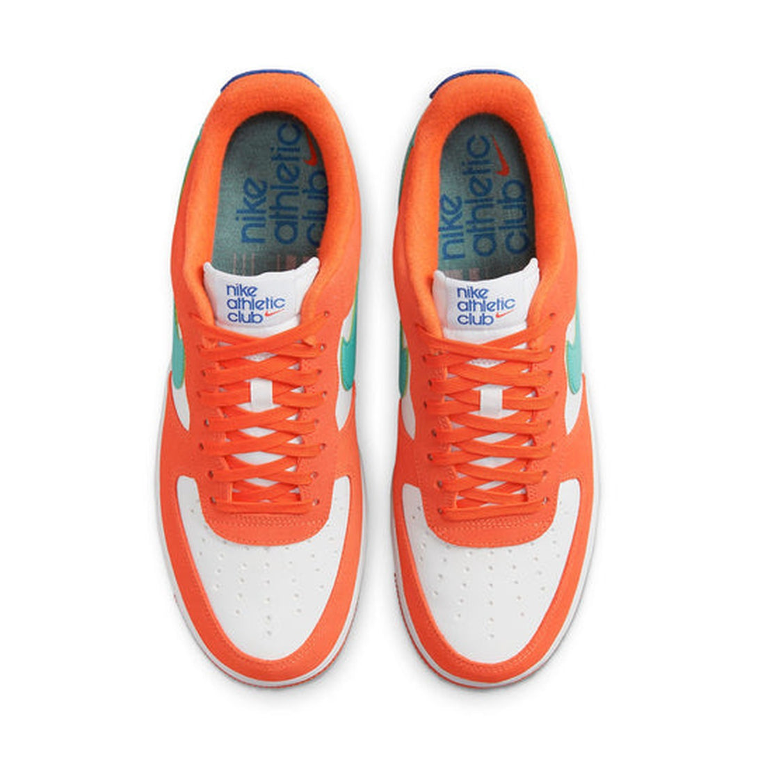 Nike Air Force 1 '07 LV8 'Athletic Club - Rush Orange Washed Teal'- Streetwear Fashion 950 - levefly.com