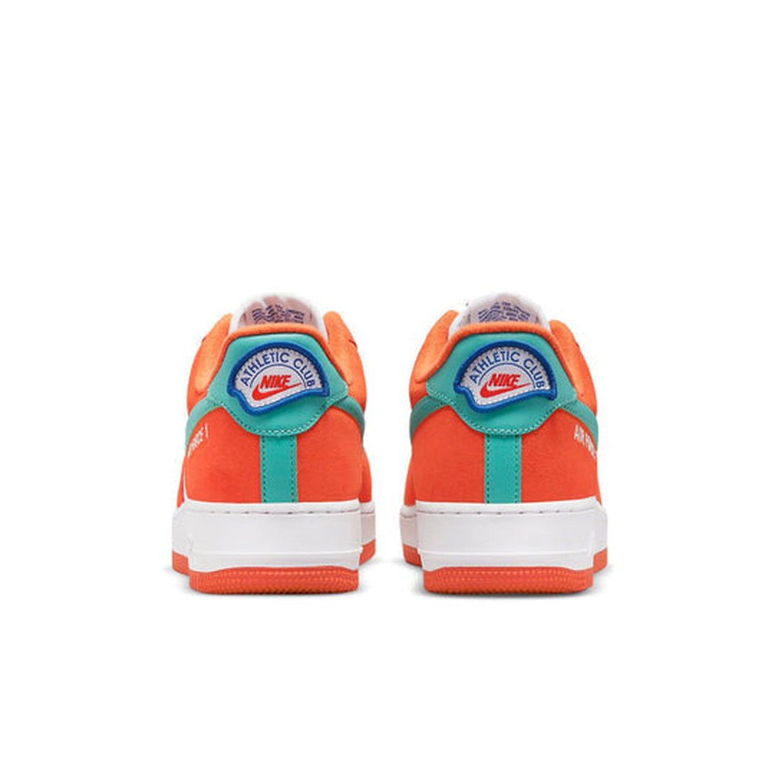 Nike Air Force 1 '07 LV8 'Athletic Club - Rush Orange Washed Teal'- Streetwear Fashion 950 - levefly.com