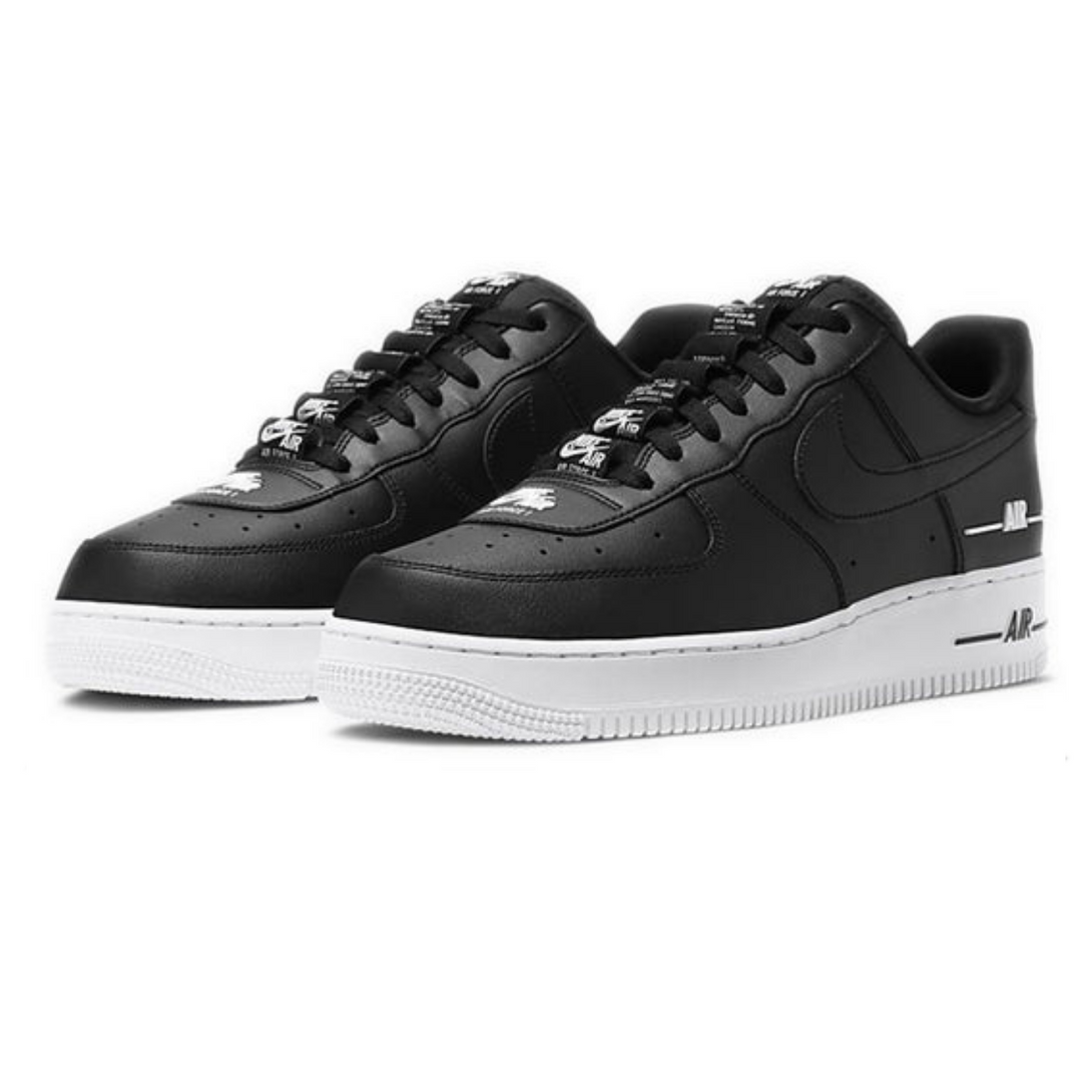 Nike Air Force 1 '07 LV8 'Double Air Pack - Black'- Streetwear Fashion 950 - levefly.com