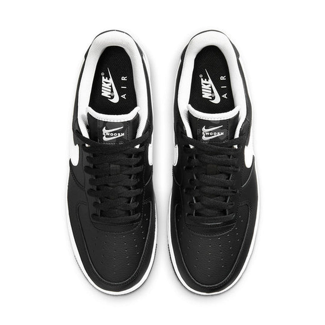 Nike Air Force 1 '07 LV8 'Double Swoosh - Black White'- Streetwear Fashion 950 - levefly.com