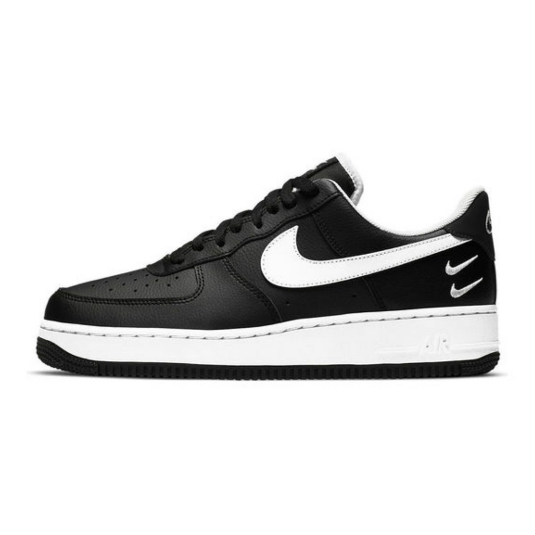 Nike Air Force 1 '07 LV8 'Double Swoosh - Black White'- Streetwear Fashion 950 - levefly.com