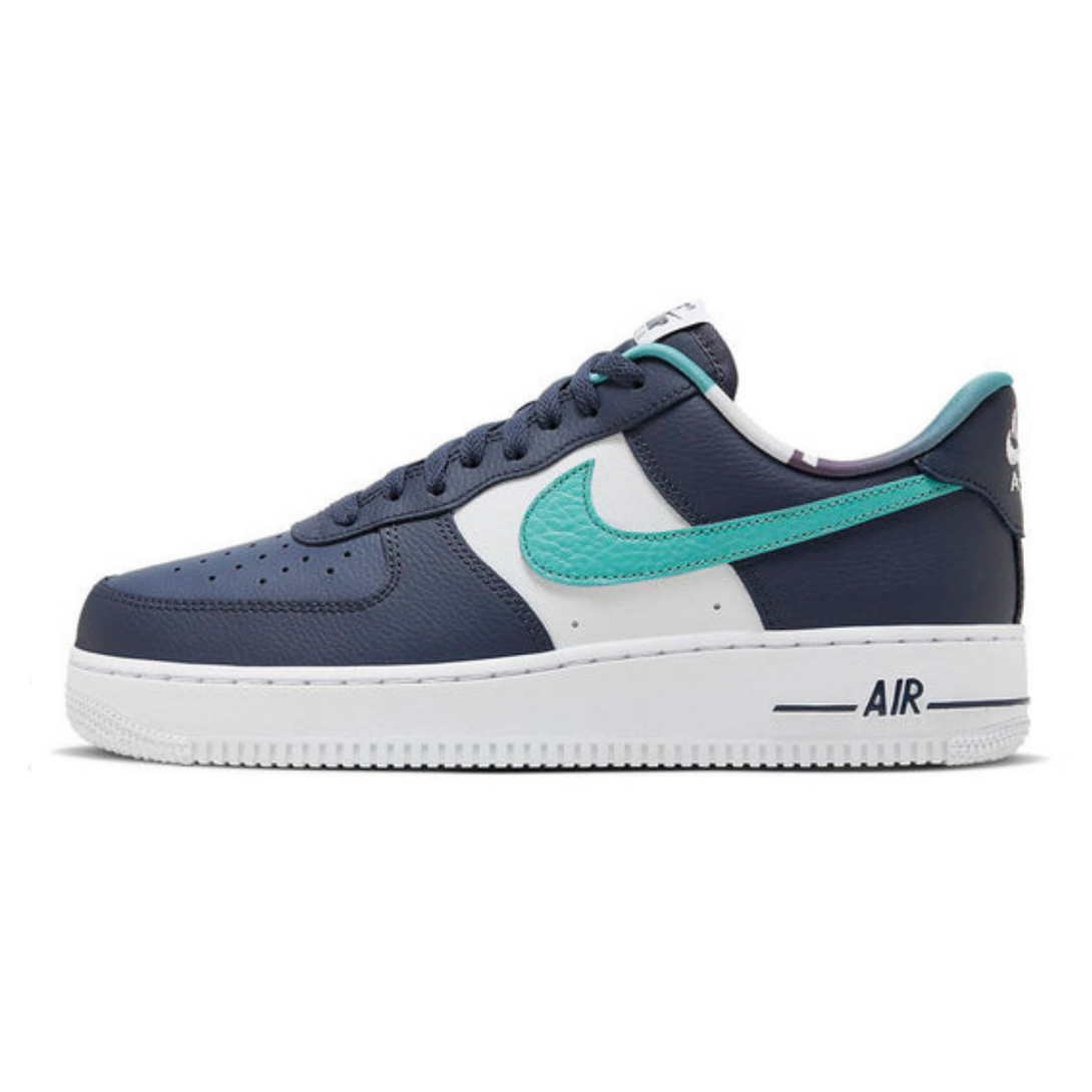 Nike Air Force 1 '07 LV8 EMB 'Thunder Blue Washed Teal'- Streetwear Fashion 950 - levefly.com