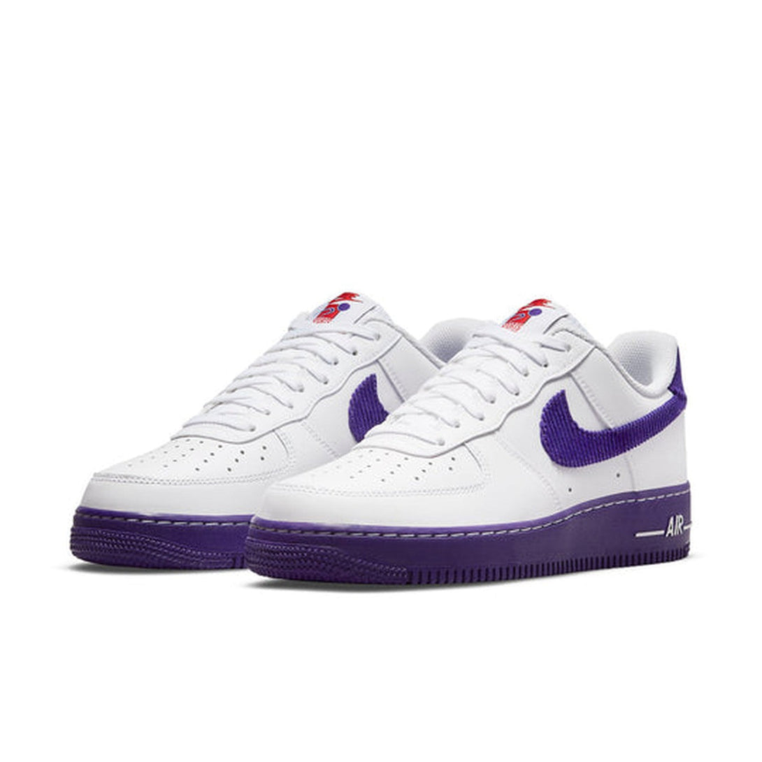 Nike Air Force 1 '07 LV8 EMB 'White Court Purple'- Streetwear Fashion 950 - levefly.com