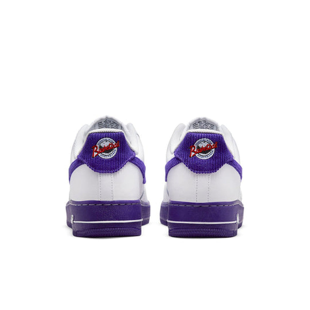 Nike Air Force 1 '07 LV8 EMB 'White Court Purple'- Streetwear Fashion 950 - levefly.com