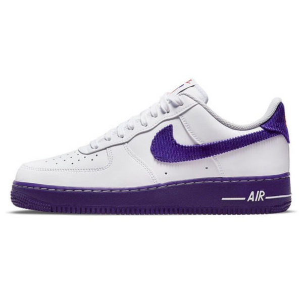 Nike Air Force 1 '07 LV8 EMB 'White Court Purple'- Streetwear Fashion 950 - levefly.com