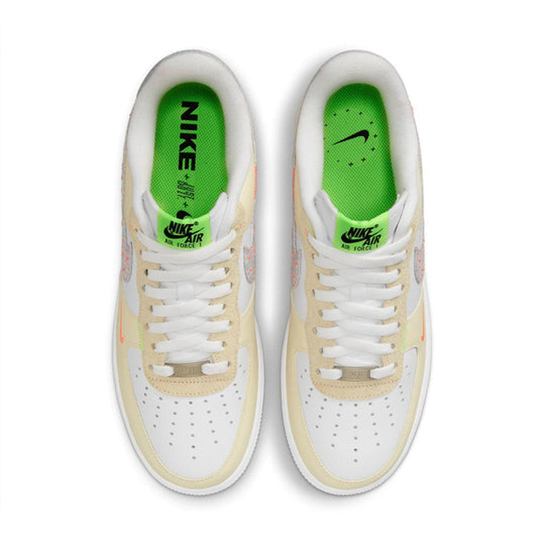 Nike Air Force 1 '07 LV8 'Just Stitch It - White Shade Green'- Streetwear Fashion 950 - levefly.com