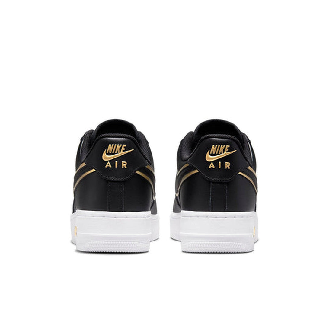 Nike Air Force 1 '07 LV8 'Metallic Swoosh Pack - Black'- Streetwear Fashion 950 - levefly.com