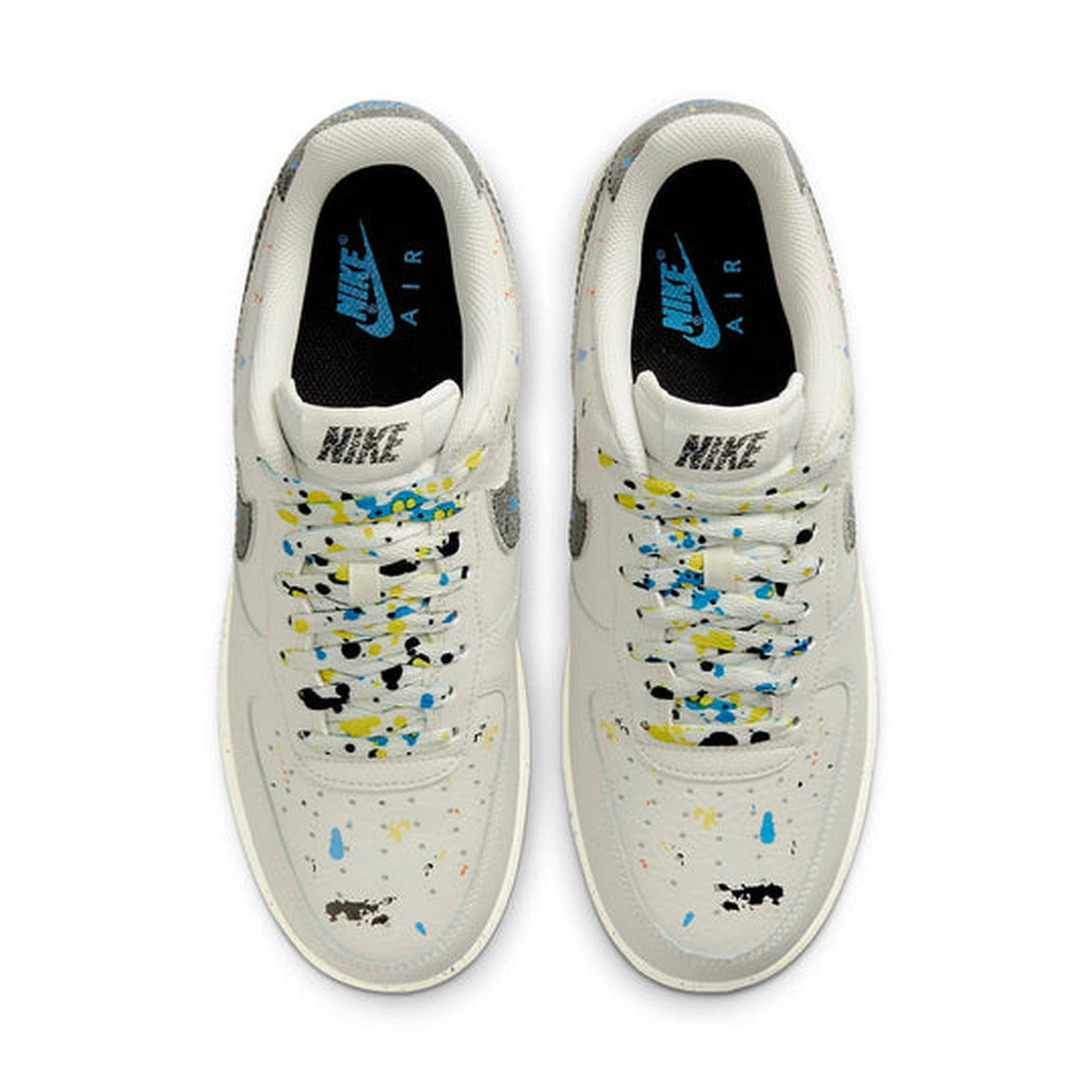 Nike Air Force 1 '07 LV8 'Paint Splatter - Light Bone'- Streetwear Fashion 950 - levefly.com