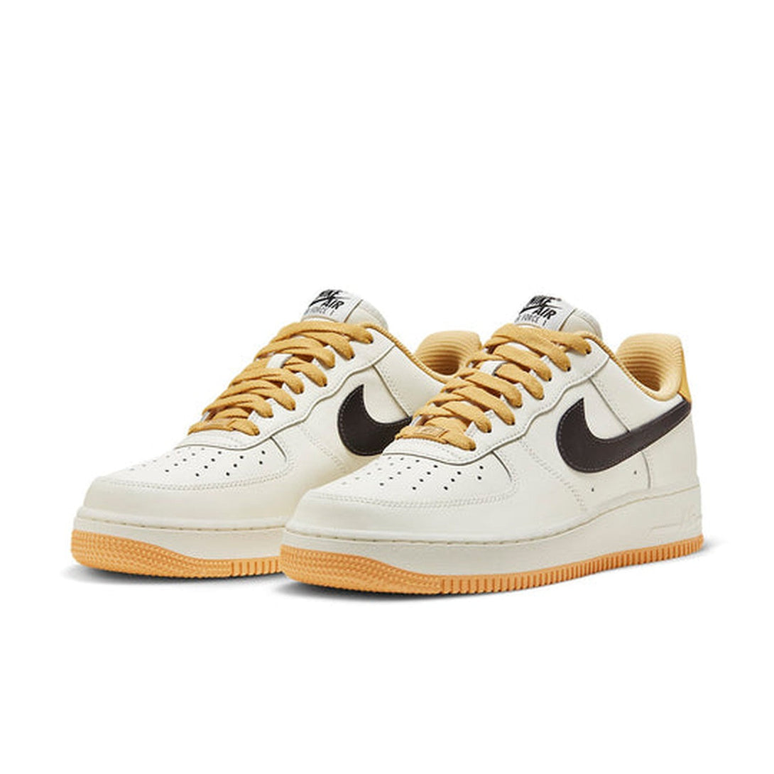 Nike Air Force 1 '07 LV8 'Sail Tan Black'- Streetwear Fashion 950 - levefly.com