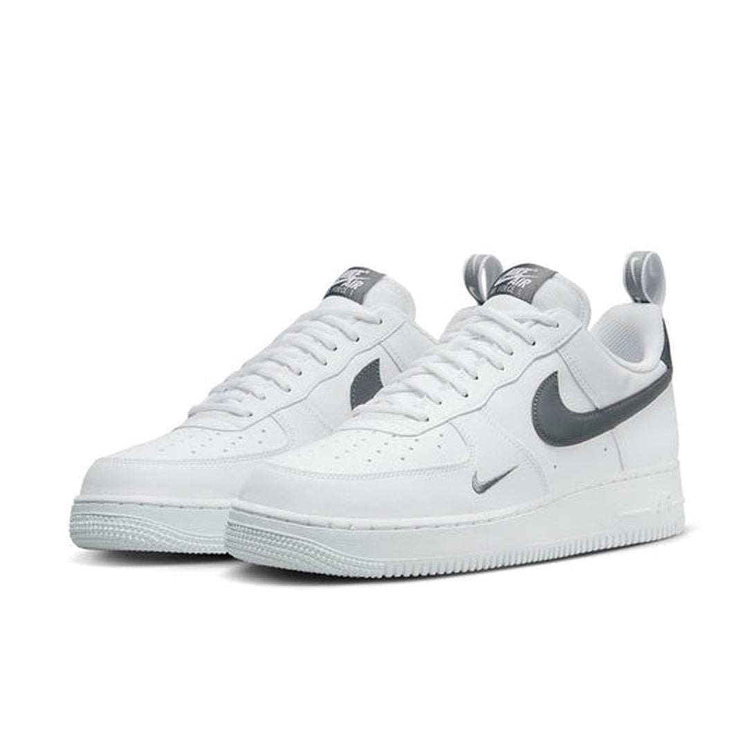 Nike Air Force 1 '07 LV8 UT 'White Metallic Dark Grey'- Streetwear Fashion 950 - levefly.com