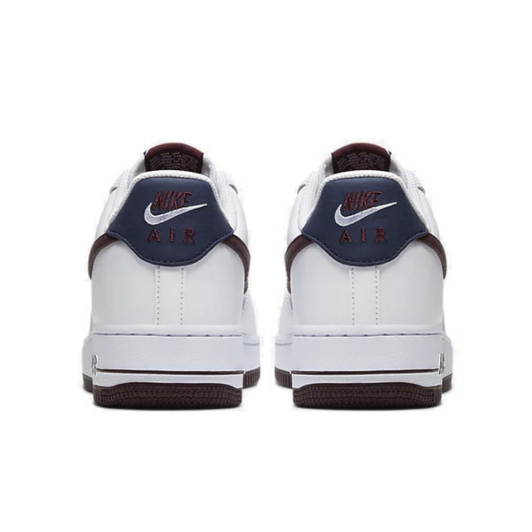 Nike Air Force 1 '07 LV8 'White Night Maroon'- Streetwear Fashion 950 - levefly.com