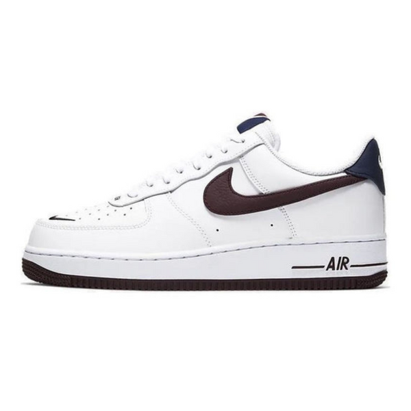 Nike Air Force 1 '07 LV8 'White Night Maroon'- Streetwear Fashion 950 - levefly.com