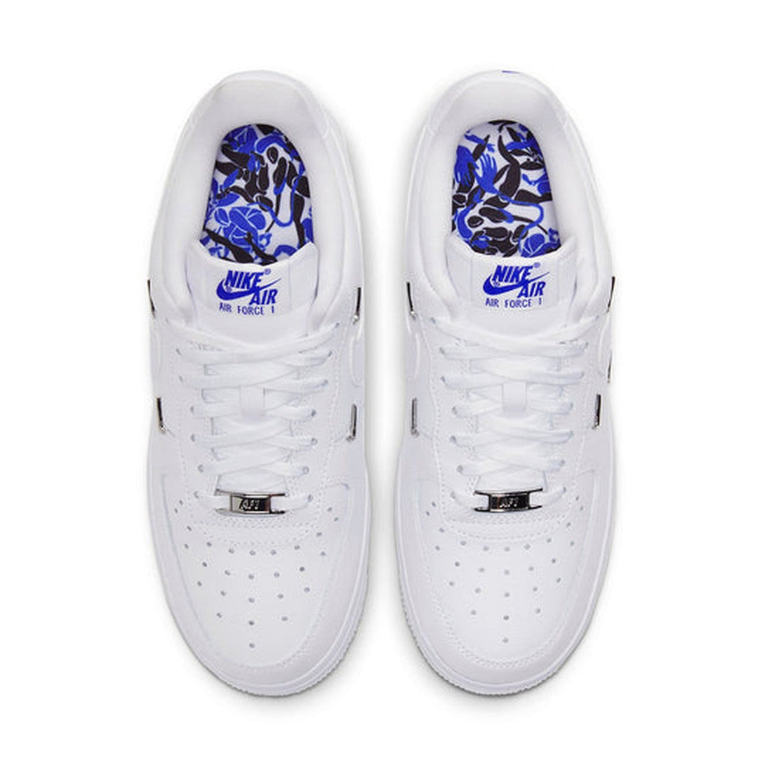 Nike Air Force 1 '07 LX 'Sisterhood - White Metallic Silver'- Streetwear Fashion 950 - levefly.com