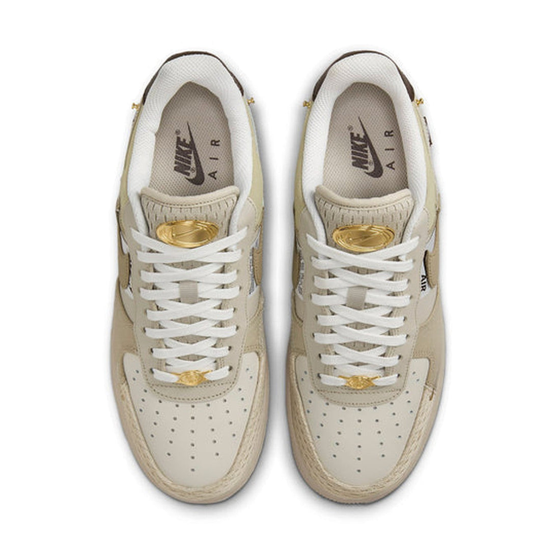 Nike Air Force 1 '07 LX 'Tan Bling'- Streetwear Fashion 950 - levefly.com