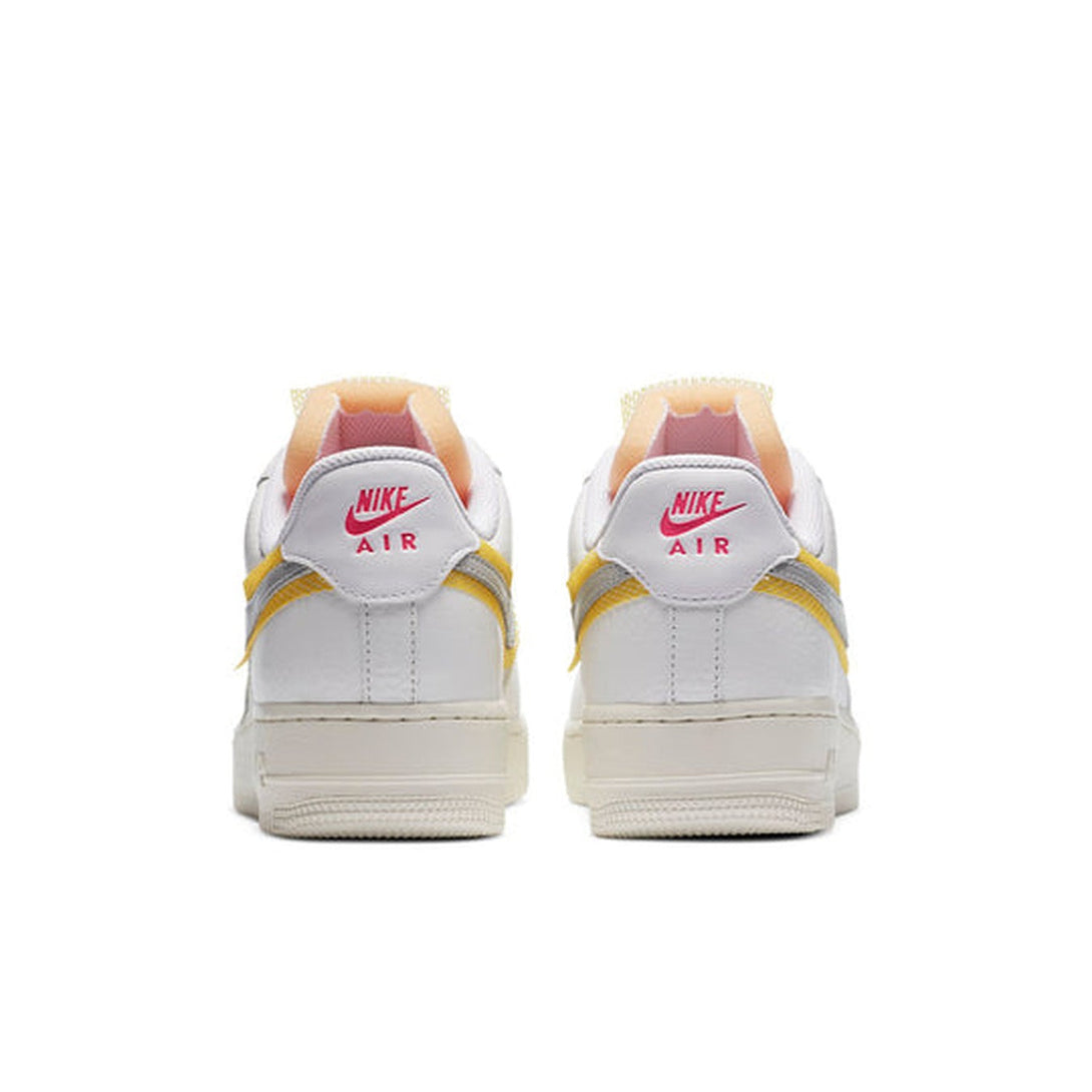 Nike Air Force 1 '07 LX 'White Metallic Silver Gold'- Streetwear Fashion 950 - levefly.com