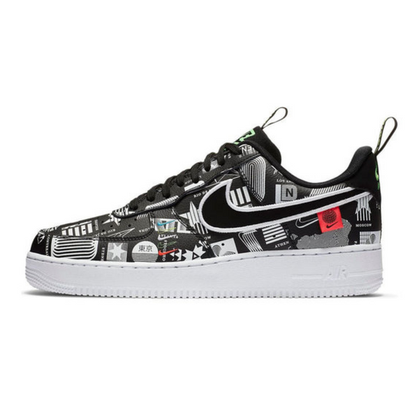 Nike Air Force 1 '07 LX 'Worldwide Pack - Black'- Streetwear Fashion 950 - levefly.com