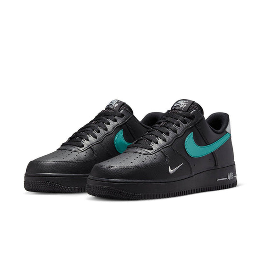 Nike Air Force 1 '07 Low 'Black Blue Lightning'- Streetwear Fashion 950 - levefly.com