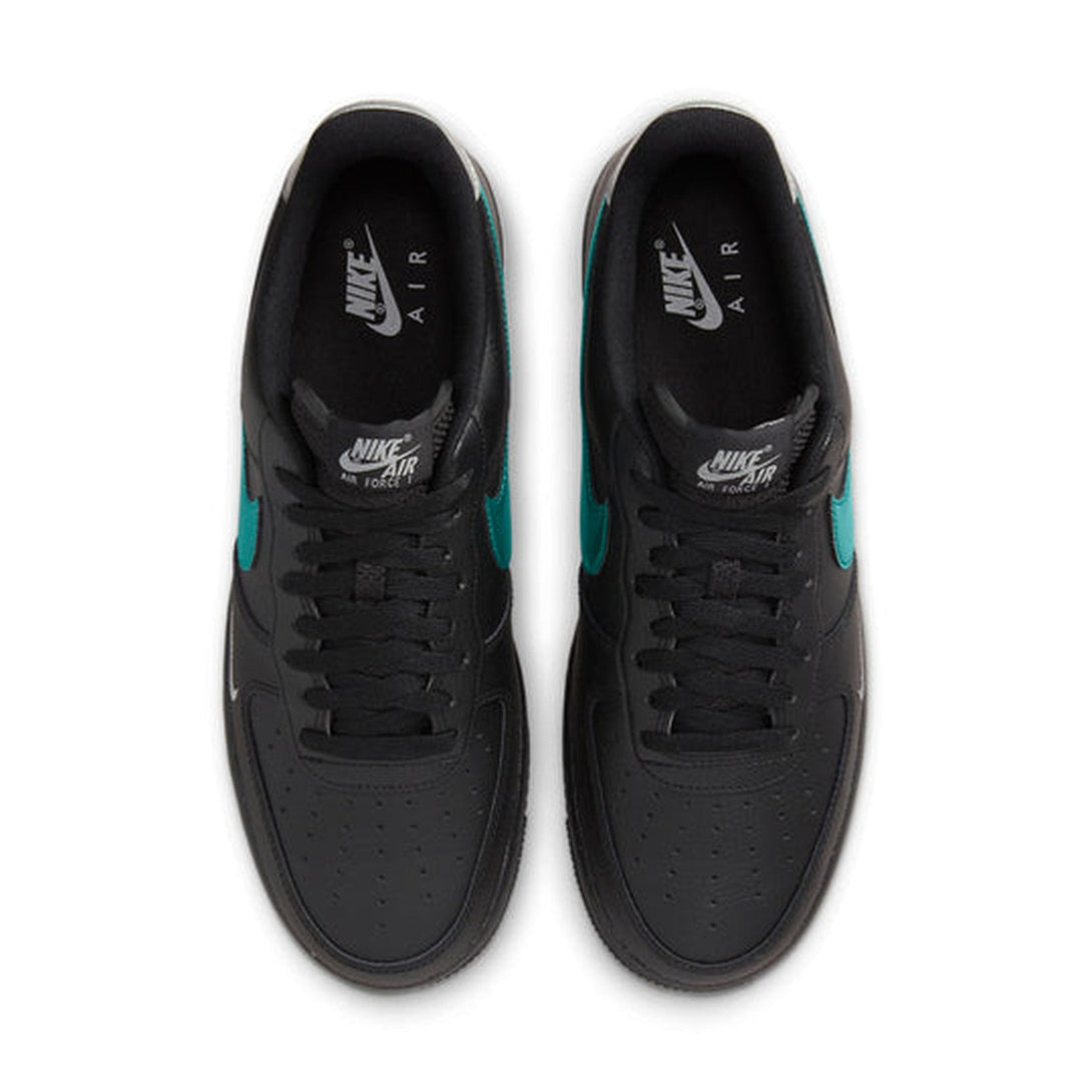 Nike Air Force 1 '07 Low 'Black Blue Lightning'- Streetwear Fashion 950 - levefly.com