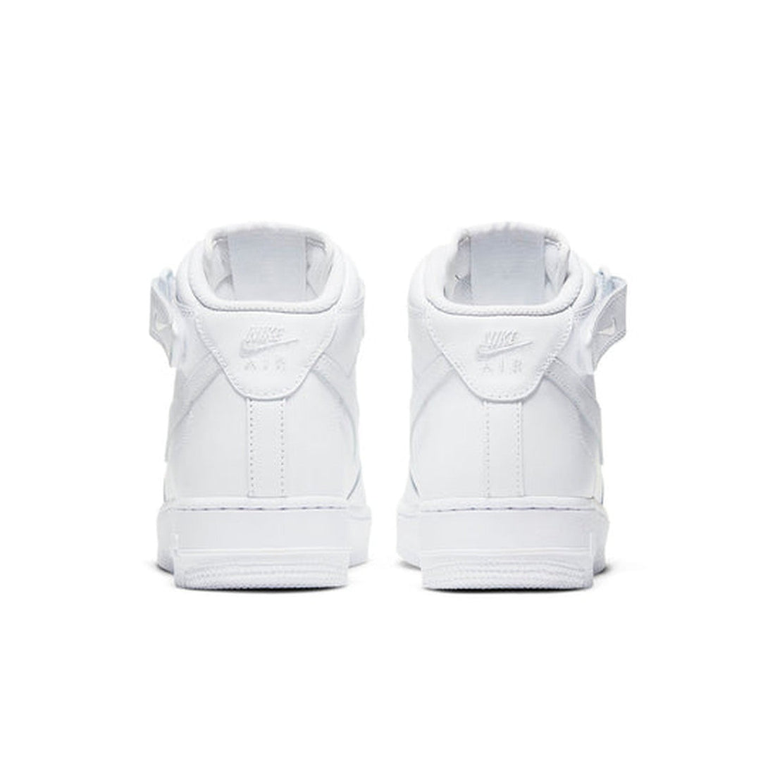 Nike Air Force 1 '07 Mid 'Triple White'- Streetwear Fashion 950 - levefly.com