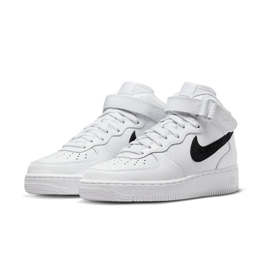 Nike Air Force 1 '07 Mid 'White Snakeskin'- Streetwear Fashion 950 - levefly.com