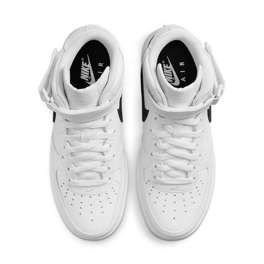 Nike Air Force 1 '07 Mid 'White Snakeskin'- Streetwear Fashion 950 - levefly.com