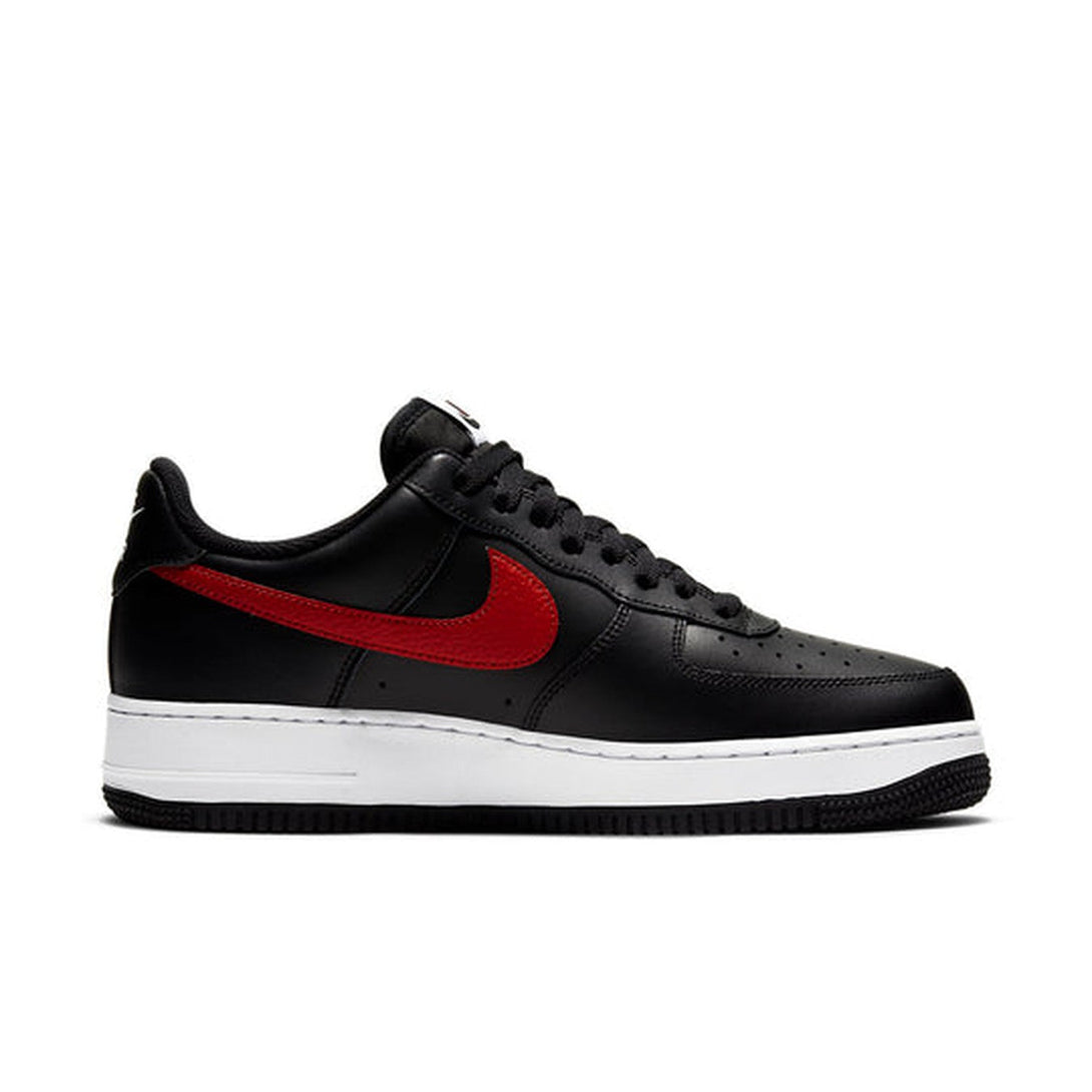 Nike Air Force 1 '07 'Mismatch Swooshes - Black'- Streetwear Fashion 950 - levefly.com