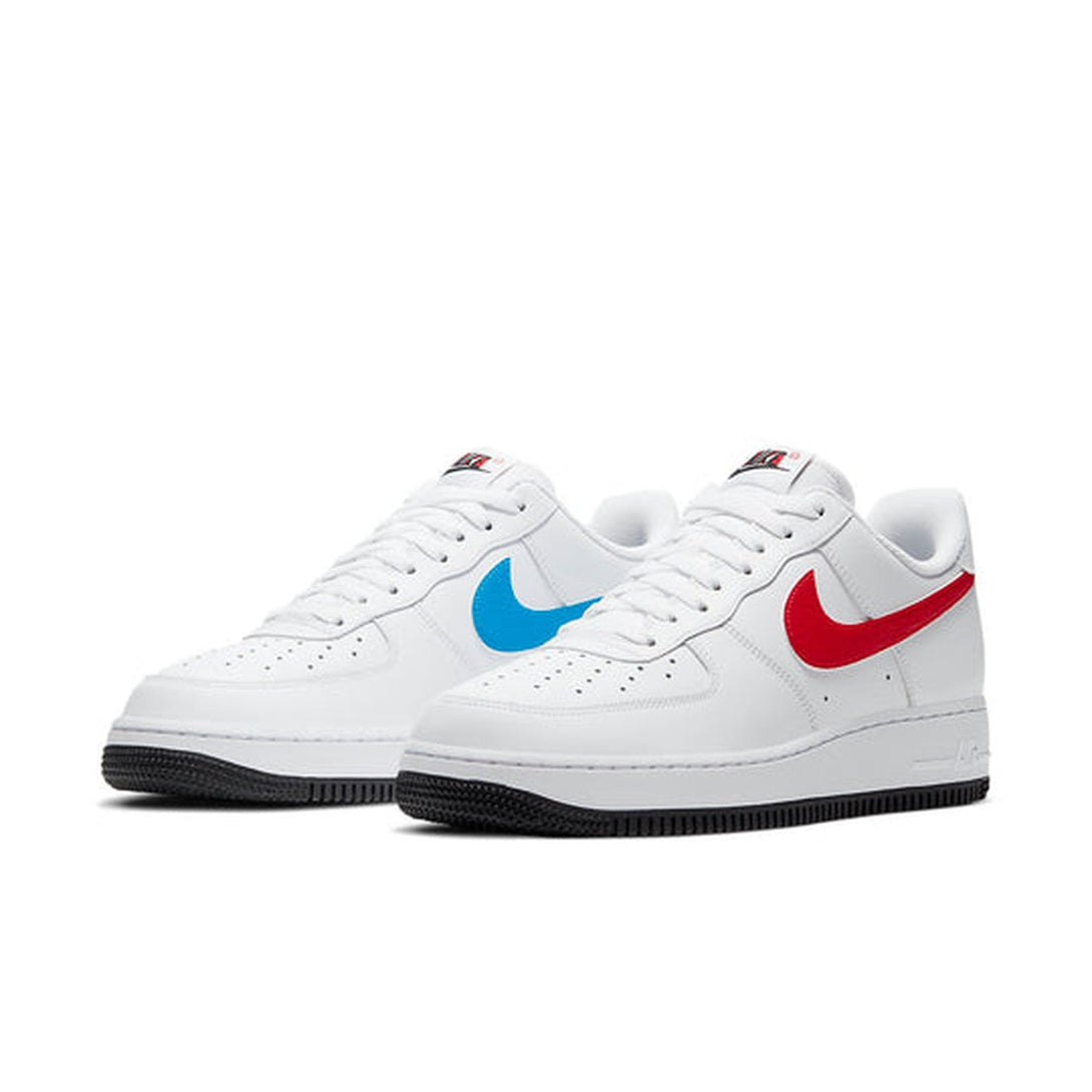 Nike Air Force 1 '07 'Mismatched Swooshes - White'- Streetwear Fashion 950 - levefly.com