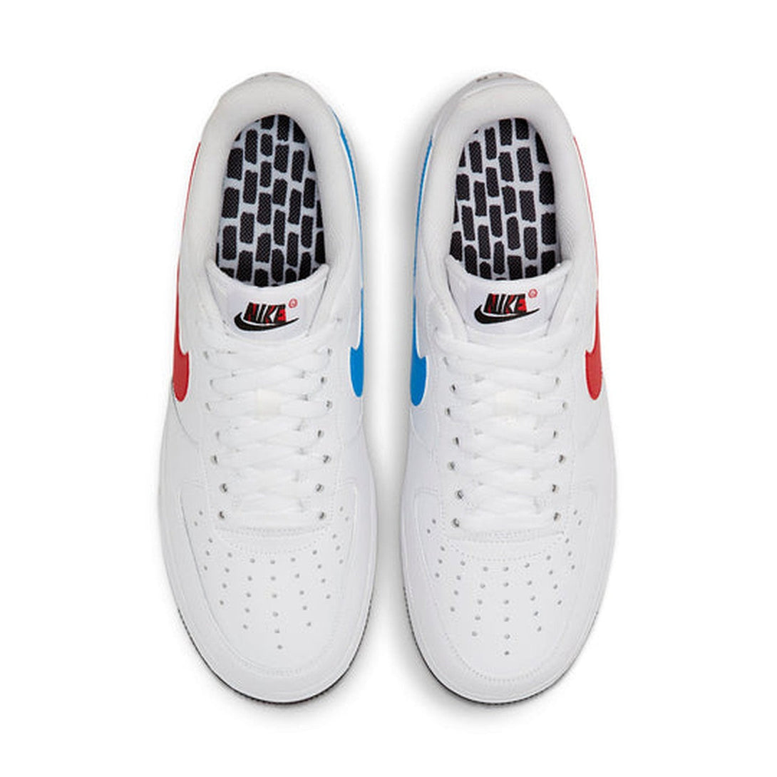 Nike Air Force 1 '07 'Mismatched Swooshes - White'- Streetwear Fashion 950 - levefly.com