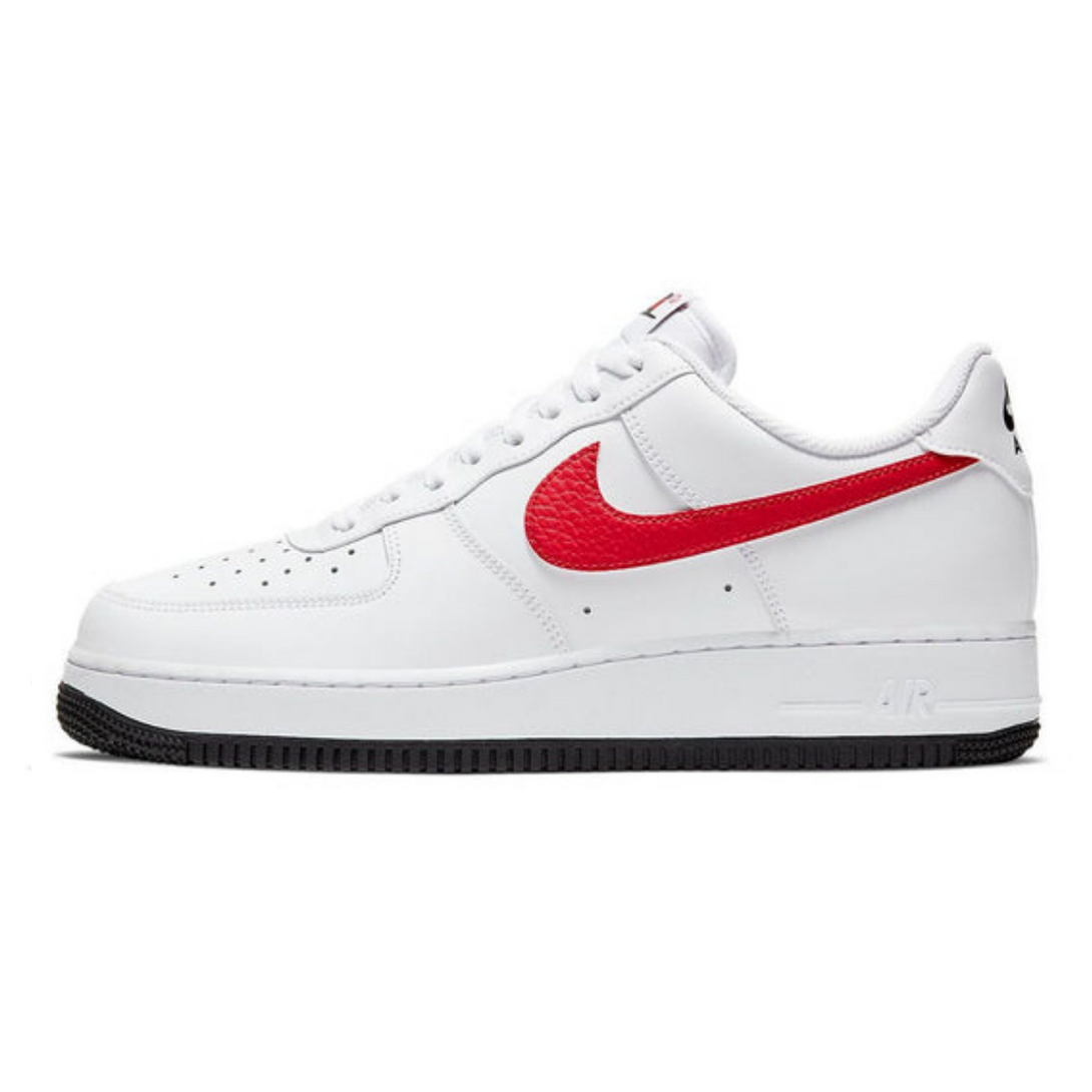 Nike Air Force 1 '07 'Mismatched Swooshes - White'- Streetwear Fashion 950 - levefly.com