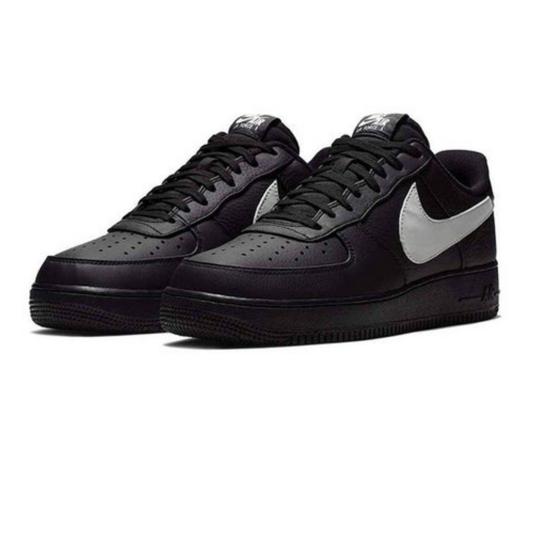 Nike Air Force 1 '07 Premium (Black / Grey)- Streetwear Fashion 950 - levefly.com