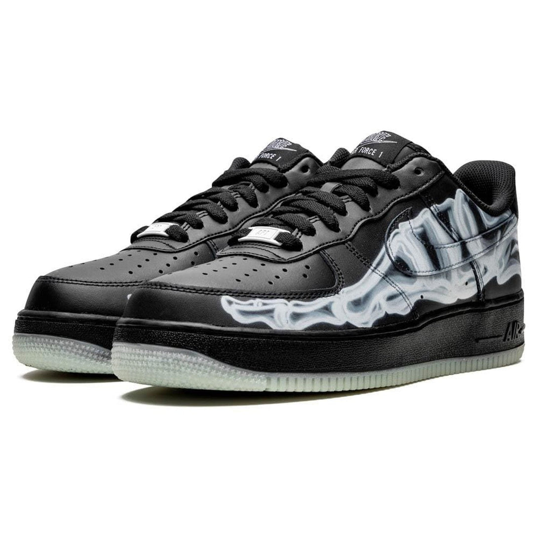 Nike Air Force 1 '07 QS 'Black Skeleton'- Streetwear Fashion 950 - levefly.com