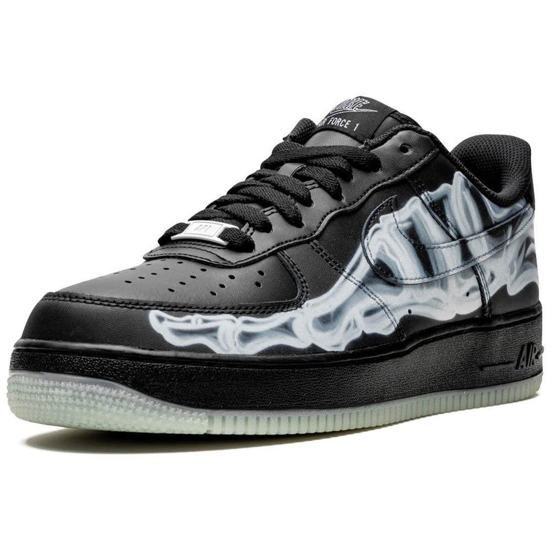 Nike Air Force 1 '07 QS 'Black Skeleton'- Streetwear Fashion 950 - levefly.com