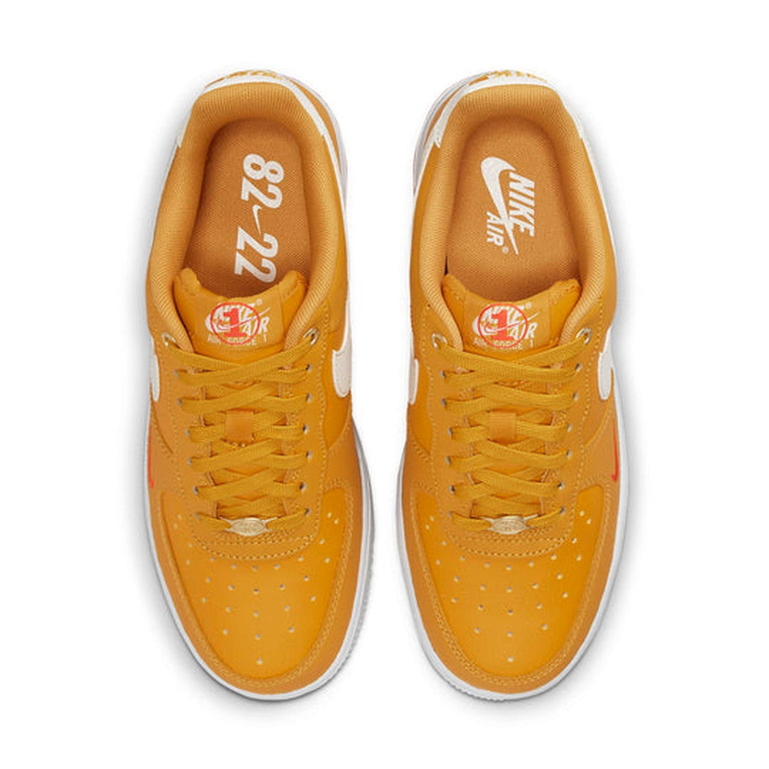 Nike Air Force 1 '07 SE '40th Anniversary - Yellow Ochre'- Streetwear Fashion 950 - levefly.com