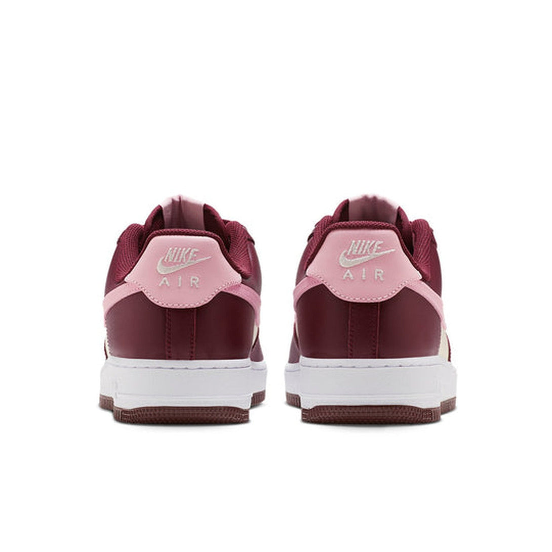 Nike Air Force 1 '07 'Sail Maroon'- Streetwear Fashion 950 - levefly.com