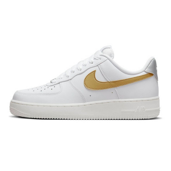 Nike Air Force 1 '07 'White Metallic Gold'- Streetwear Fashion 950 - levefly.com