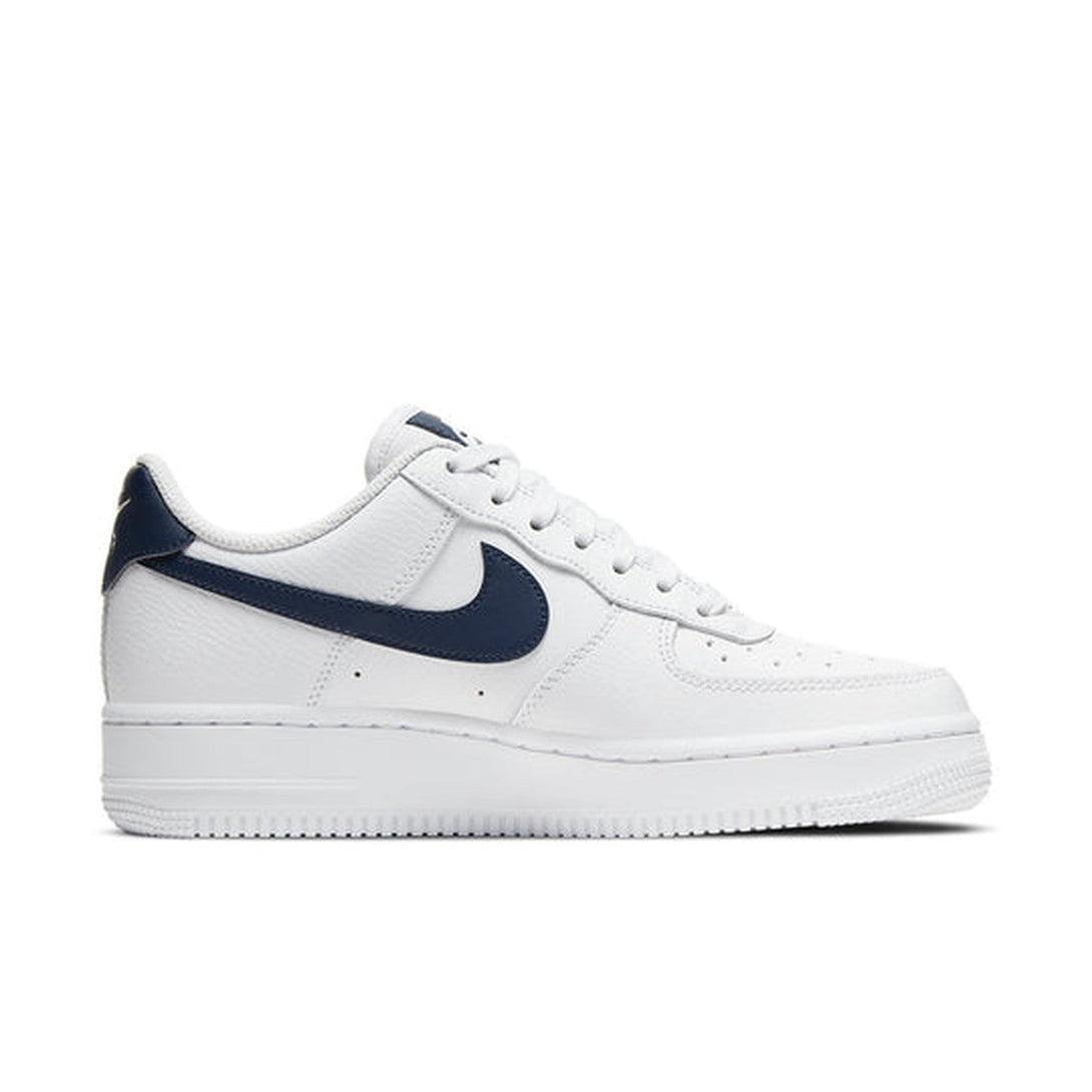 Nike Air Force 1 '07 'White Midnight Navy'- Streetwear Fashion 950 - levefly.com