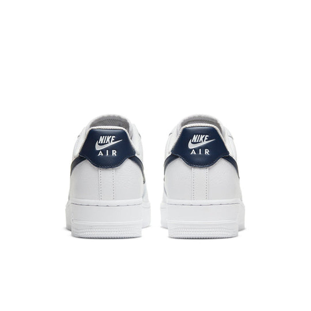 Nike Air Force 1 '07 'White Midnight Navy'- Streetwear Fashion 950 - levefly.com