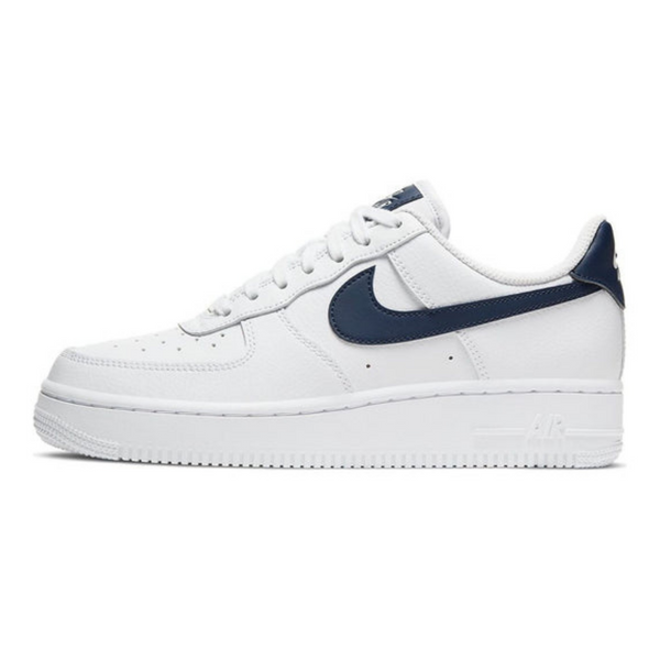 Nike Air Force 1 '07 'White Midnight Navy'- Streetwear Fashion 950 - levefly.com