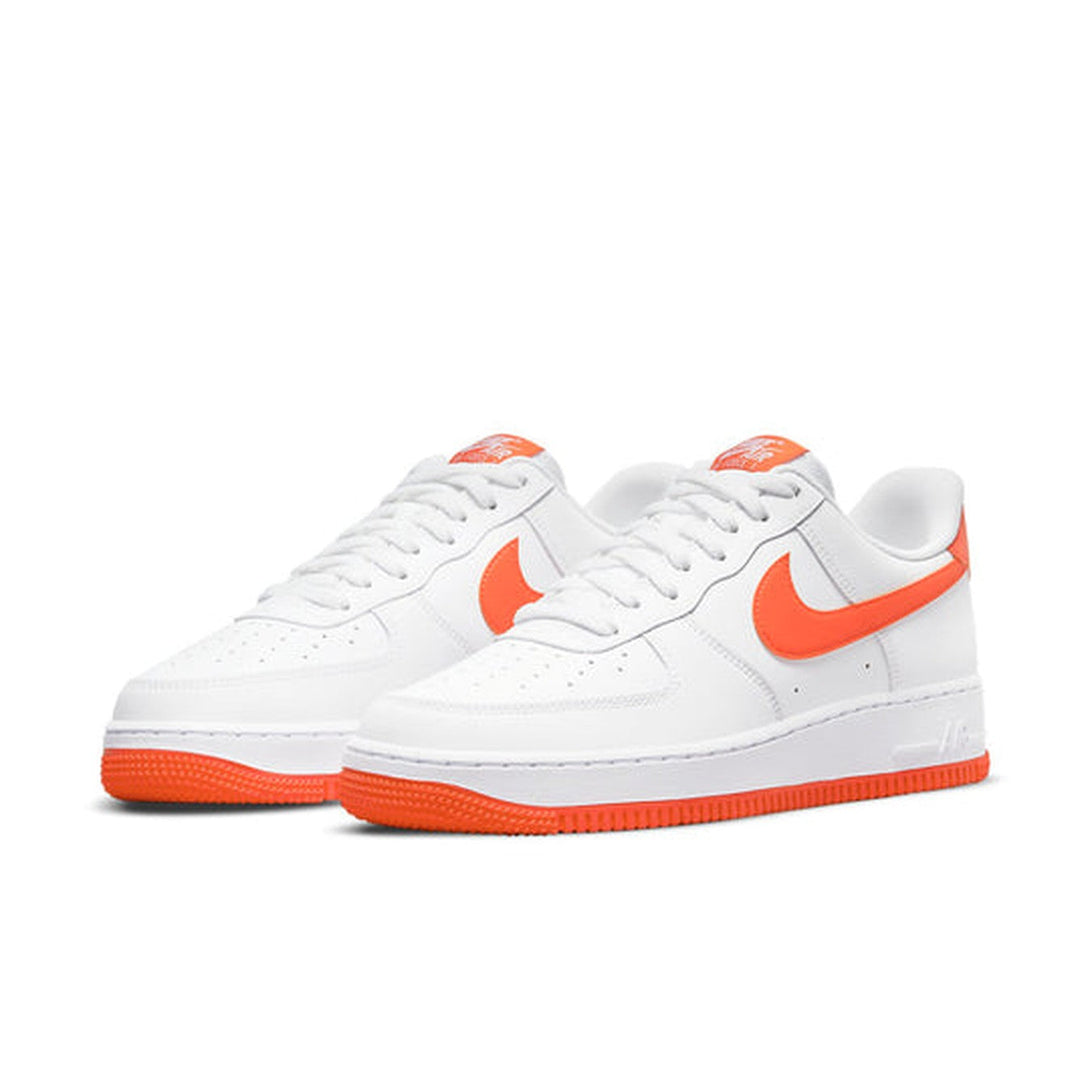 Nike Air Force 1 '07 'White Team Orange'- Streetwear Fashion 950 - levefly.com