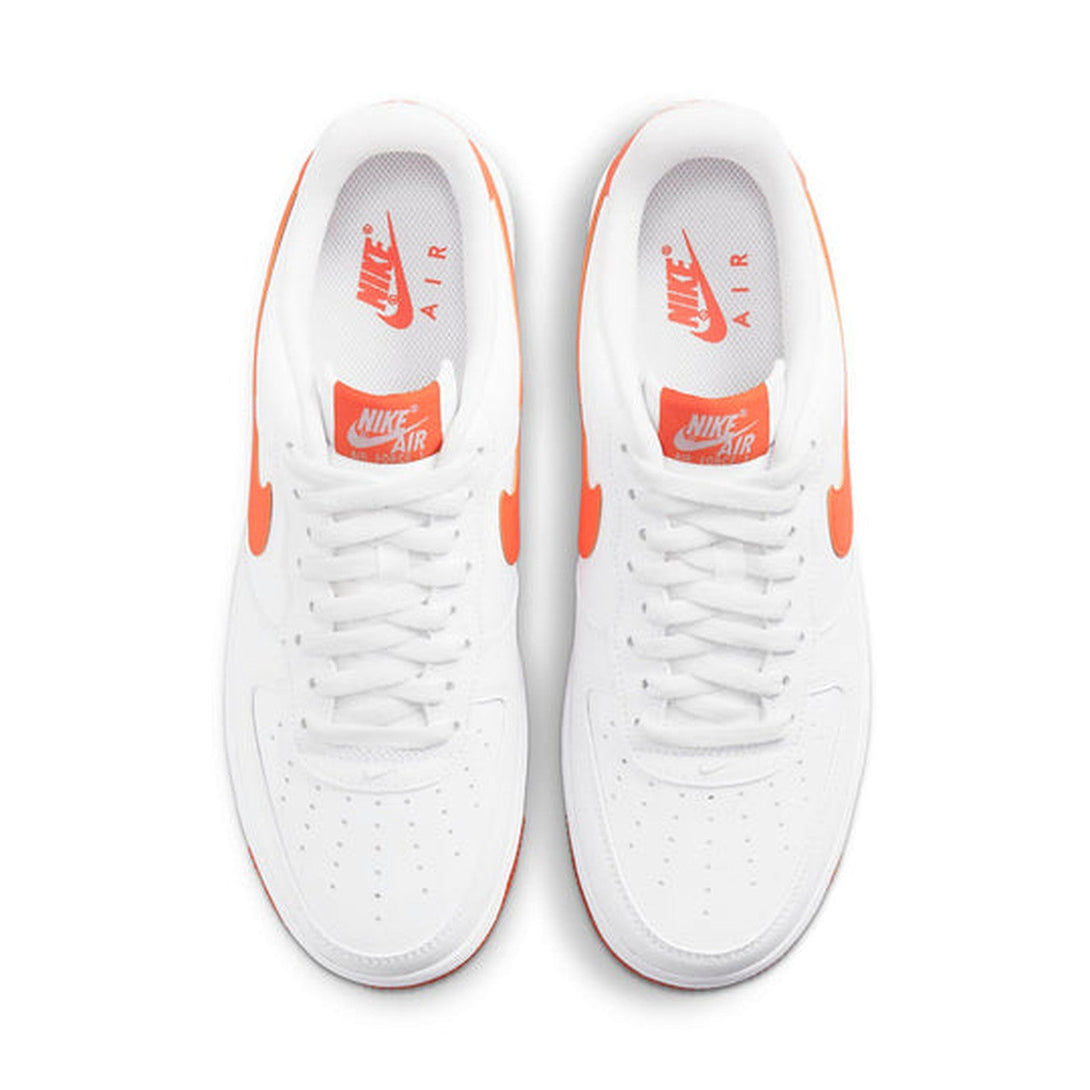 Nike Air Force 1 '07 'White Team Orange'- Streetwear Fashion 950 - levefly.com