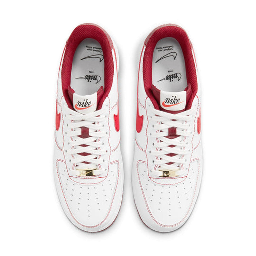 Nike Air Force 1 '07 'White University Red'- Streetwear Fashion 950 - levefly.com