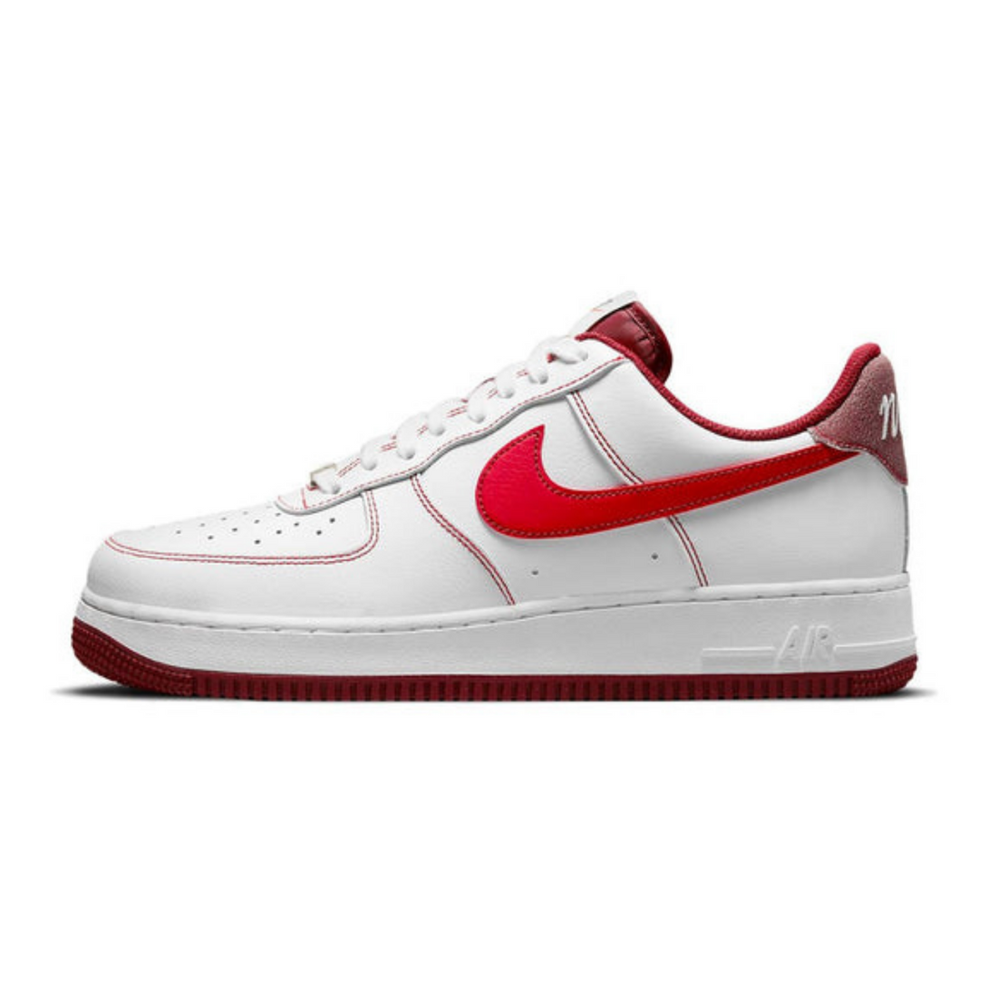 Nike Air Force 1 '07 'White University Red'- Streetwear Fashion 950 - levefly.com