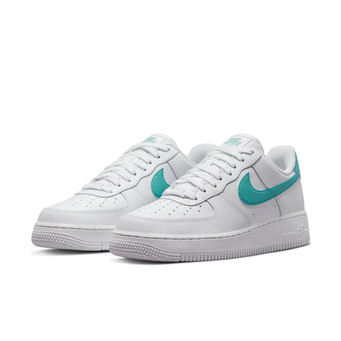 Nike Air Force 1 '07 'White Washed Teal'- Streetwear Fashion 950 - levefly.com