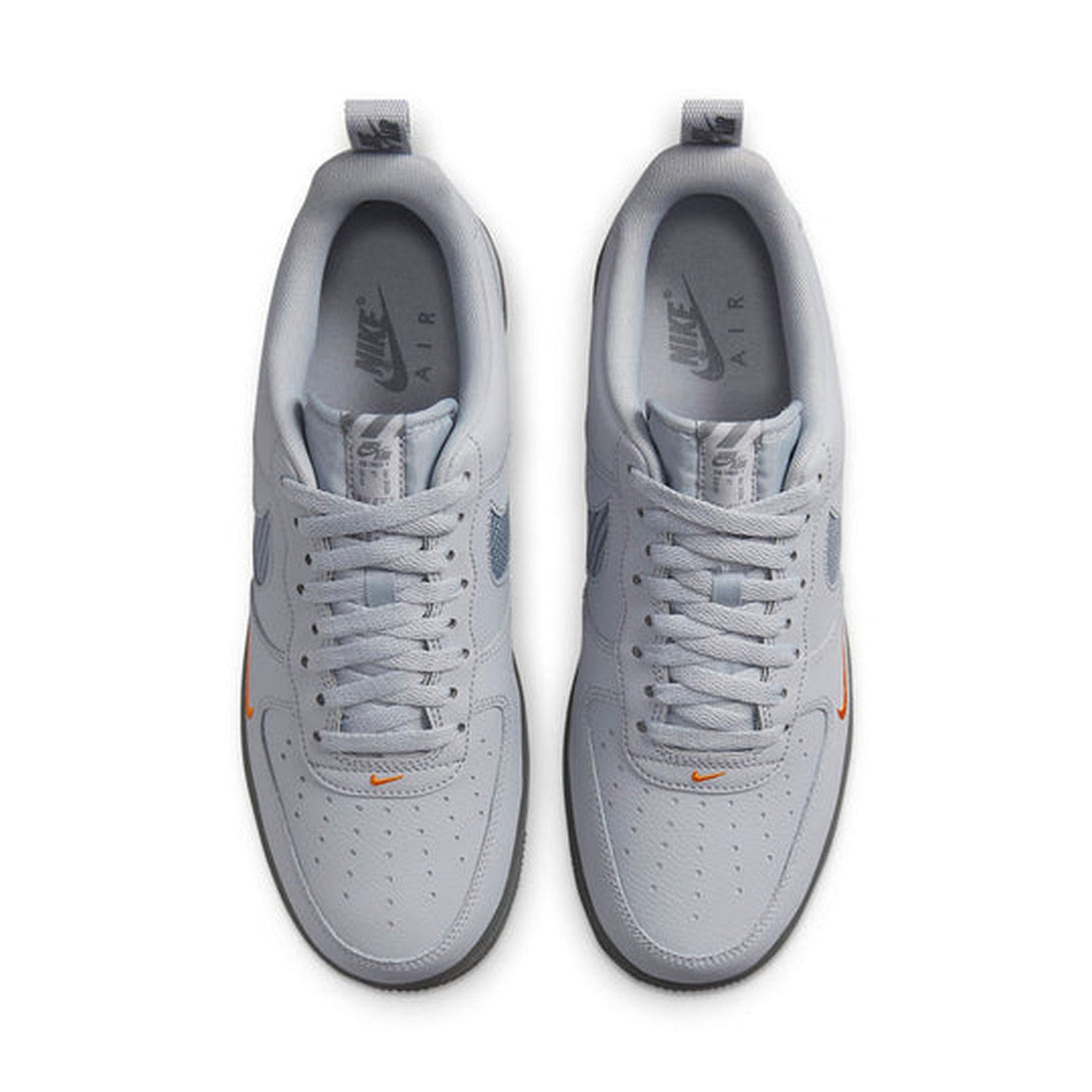 Nike Air Force 1 '07 'Wolf Grey Kumquat'- Streetwear Fashion 950 - levefly.com