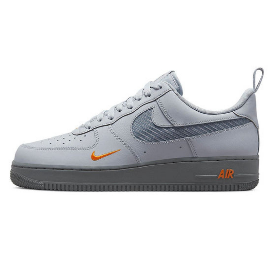 Nike Air Force 1 '07 'Wolf Grey Kumquat'- Streetwear Fashion 950 - levefly.com